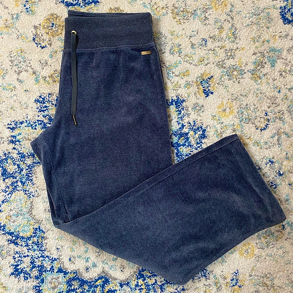 Calvin Klein soft fuzzy track pants